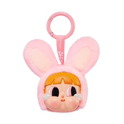 Powerpuff Girls Pop Mart CRYBABY Bunny Blossom Vinyl Face Plush