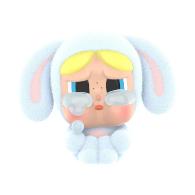 Powerpuff Girls Pop Mart CRYBABY Bunny Bubbles Figure