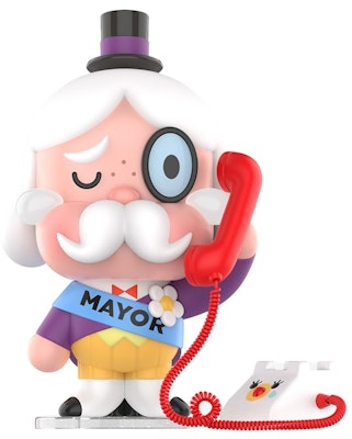 Powerpuff Girls x Pop Mart CRYBABY Series Mayor Figure Buy Powerpuff Girls x Pop Mart CRYBABY Series Mayor Figure