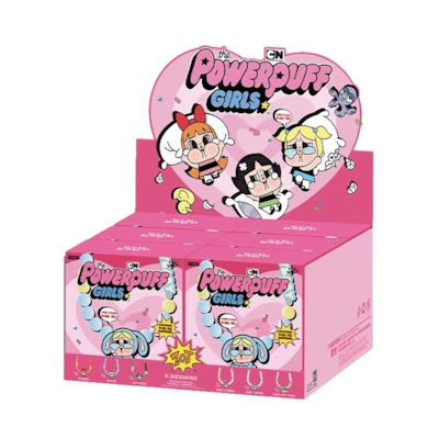 Powerpuff Girls Pop Mart CRYBABY Series Phone Charm Sealed Case (6 Blind Box)