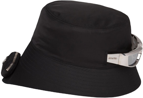 PRADA 3D Pocket Bucket Hat Unisex - Fabric Design with Irregular Brim 2HC282-2DMI-F0002 Shop PRADA 3D Pocket Bucket Hat Unisex - Fabric Design with Irregular Brim 2HC282-2DMI-F0002
