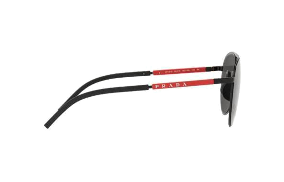 PRADA  Aviator Sunglasses Black with Logo on Temples Alloy Frame PS51XS1BO06L 圖 5