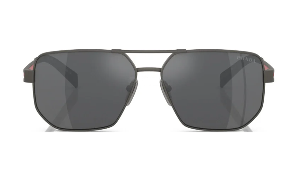 PRADA  Aviator Sunglasses Grey with Logo on Temples. PS51ZS19K60A 圖 3