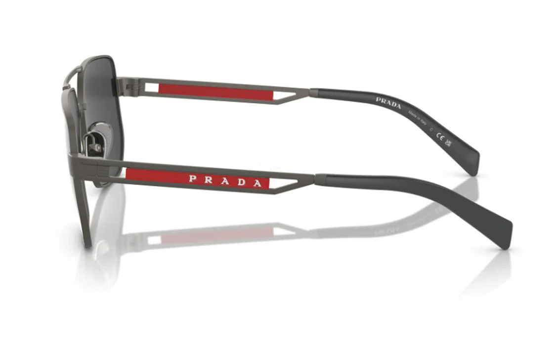 PRADA  Aviator Sunglasses Grey with Logo on Temples. PS51ZS19K60A 圖 4