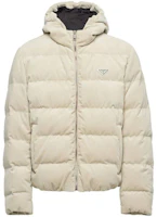 Order PRADA 米色連帽拉鍊羽絨外套 SGC072-1RL7-F0K74-S-232
