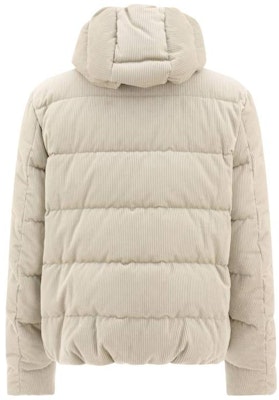 PRADA Beige Hooded Zip-Up Down Jacket SGC072-1RL7-F0K74-S-232 Lookbook PRADA Beige Hooded Zip-Up Down Jacket SGC072-1RL7-F0K74-S-232