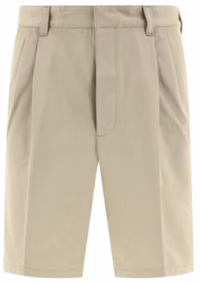PRADA Beige Celana Pendek Kasual Mid-Waist Straight-Leg. SPH343-1UPX-F0065-S-OOO Buy PRADA Beige Celana Pendek Kasual Mid-Waist Straight-Leg. SPH343-1UPX-F0065-S-OOO