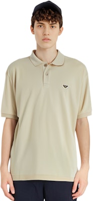 PRADA Beige Solid Color Slim Fit Straight-Cut Short Sleeve T-Shirt UJN817-SWM1-14K8F-0-018 Shop PRADA Beige Solid Color Slim Fit Straight-Cut Short Sleeve T-Shirt UJN817-SWM1-14K8F-0-018
