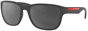 Buy PRADA Gafas de Sol Ligeras Irregulares Negro-Gris PS01USUFK5L0