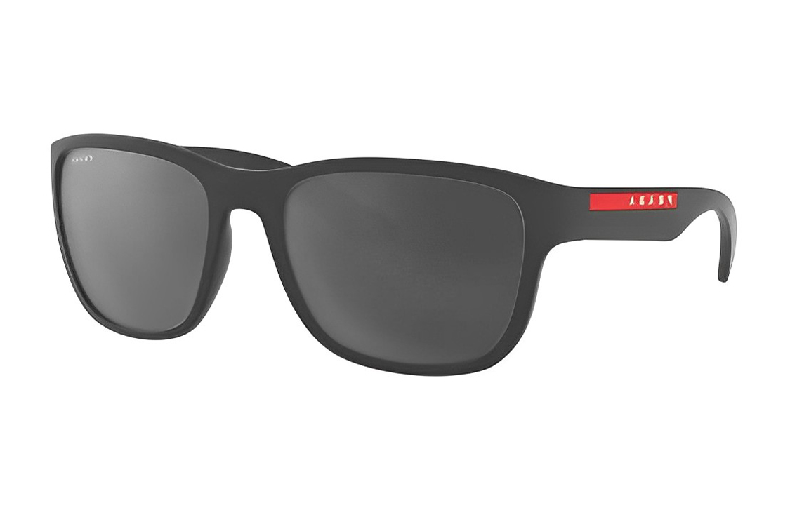 Order PRADA Gafas de Sol Ligeras Irregulares Negro-Gris PS01USUFK5L0