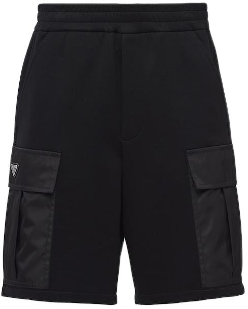 prada-black-elastic-waist-straight-leg-casual-shorts-with-logo-patch-ujp-229-11-je-f0806-s-ooo