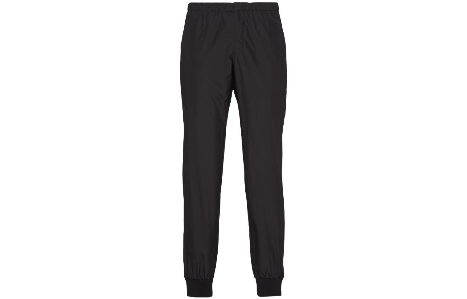PRADA  Black Elastic Waistband Jogger Knit Sweatpants SPH332-133V-F0002