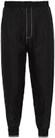 PRADA Black Jogger Pants with Line Details SPH258-1QWC-F0002-S-231 PRADA Black Jogger Pants with Line Details SPH258-1QWC-F0002-S-231