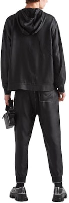PRADA ブラック ラインディテール ジョガーパンツ SPH258-1QWC-F0002-S-231 Shop PRADA ブラック ラインディテール ジョガーパンツ SPH258-1QWC-F0002-S-231