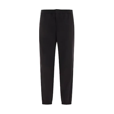 PRADA Black Jogger Pants with Zipper and Pockets SPH372-1XV2-F0002-S-OOO