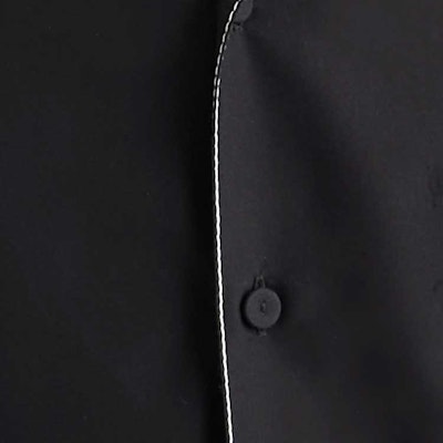 PRADA 黑色對比車線長袖襯衫 帶logo圖案印花 SC737-10HX-F0002-S-OOO Details for PRADA 黑色對比車線長袖襯衫 帶logo圖案印花 SC737-10HX-F0002-S-OOO