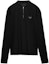 Order PRADA Black Long Sleeve Polo Shirt with Logo Triangle Patch. UJL59B-1YR4-F0002-S-OOO