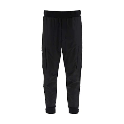 PRADA Black Multi-Pocket Zipper Casual Pants UJP156-1R4H-F0806