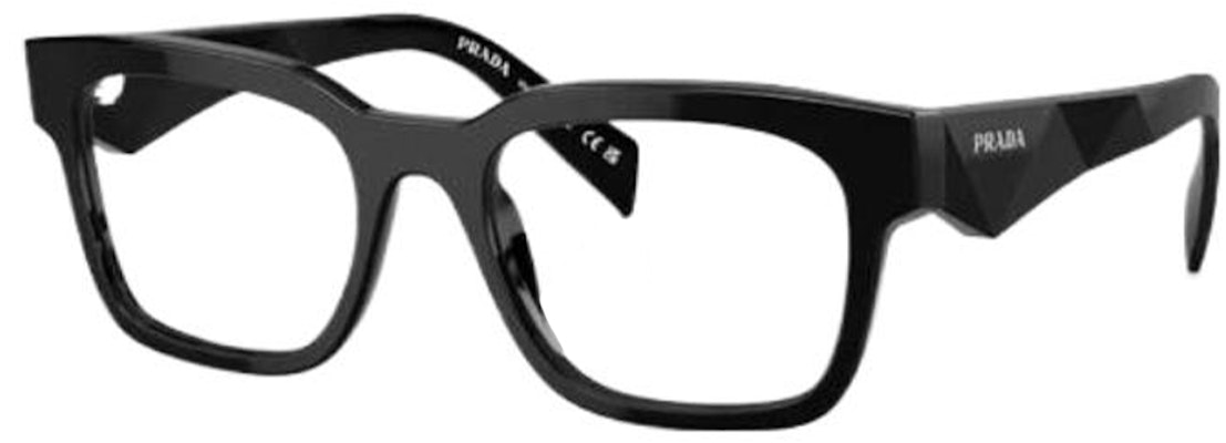 Montura de gafas ópticas rectangulares negras de acetato PRADA (sin lentes). PRA10V16K1O1 Buy Montura de gafas ópticas rectangulares negras de acetato PRADA (sin lentes). PRA10V16K1O1