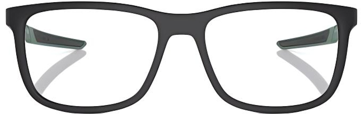 PRADA 黑色金属矩形尼龙光学眼镜附标志款式 PS07OV1BO1O1 Lookbook PRADA 黑色金属矩形尼龙光学眼镜附标志款式 PS07OV1BO1O1