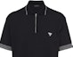 Purchase PRADA Polo Negra de Manga Corta con Logo Frontal Estampado. UMB488-12D8-F0002-S-231