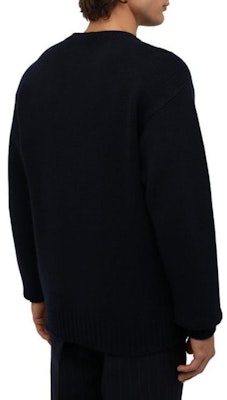 PRADA Baju Sejuk Hitam Lengan Panjang Rajut Warna Solid UMB198-1KVZ-F0002 Purchase PRADA Baju Sejuk Hitam Lengan Panjang Rajut Warna Solid UMB198-1KVZ-F0002