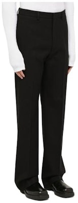 PRADA 黑色宽松直筒休闲裤 UPA669-11GY-F0002-S-222 Order PRADA 黑色宽松直筒休闲裤 UPA669-11GY-F0002-S-222