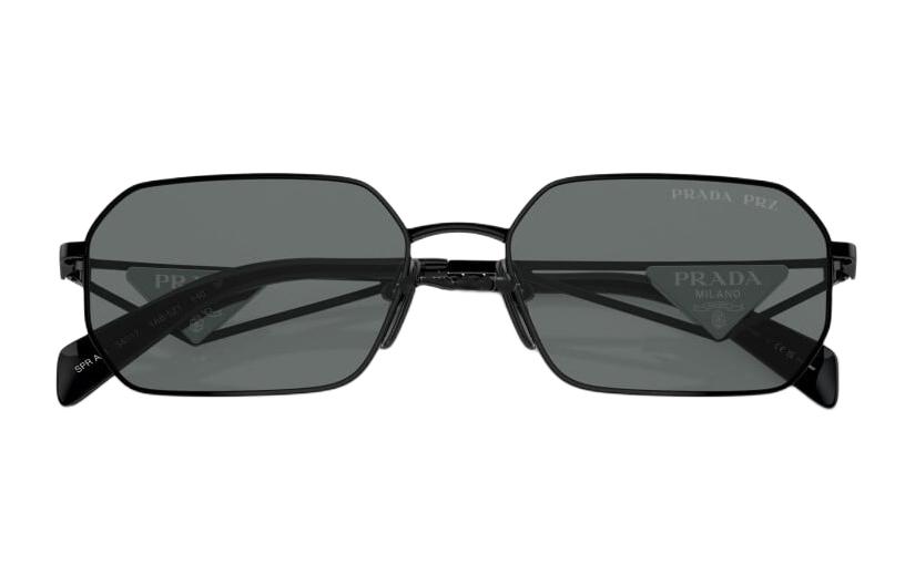 PRADA  Black Square Metal Frame Sunglasses. PRA51S1AB5Z1 圖 3