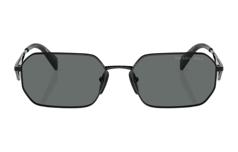 PRADA  Black Square Metal Frame Sunglasses. PRA51S1AB5Z1 圖 4