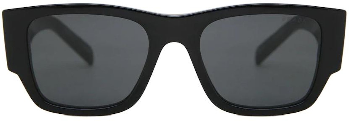 普拉达黑色太阳镜,标志性三角LOGO与不规则镜框。 SPR10Z-1AB5S0 Lookbook 普拉达黑色太阳镜,标志性三角LOGO与不规则镜框。 SPR10Z-1AB5S0