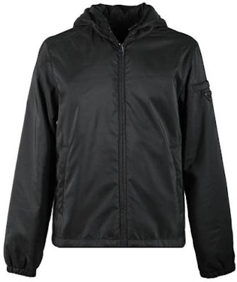 プラダ ブラック ジップフーディ ジャケット ソリッドロゴプリント デザイン. SGM242-106O-F0002 Order プラダ ブラック ジップフーディ ジャケット ソリッドロゴプリント デザイン. SGM242-106O-F0002