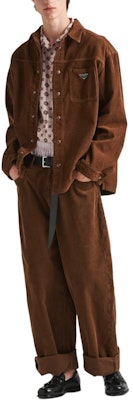 프라다 캐러멜 긴팔 셔츠 - 가슴 포켓 & 버튼 칼라 GEC090-1449-F098L-S-232 Lookbook 프라다 캐러멜 긴팔 셔츠 - 가슴 포켓 & 버튼 칼라 GEC090-1449-F098L-S-232