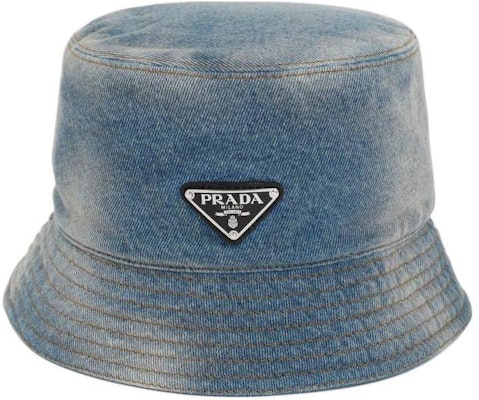 PRADA Sombrero Cubo Azul Logo Clásico. 2HC13712K1F0V3N Buy PRADA Sombrero Cubo Azul Logo Clásico. 2HC13712K1F0V3N