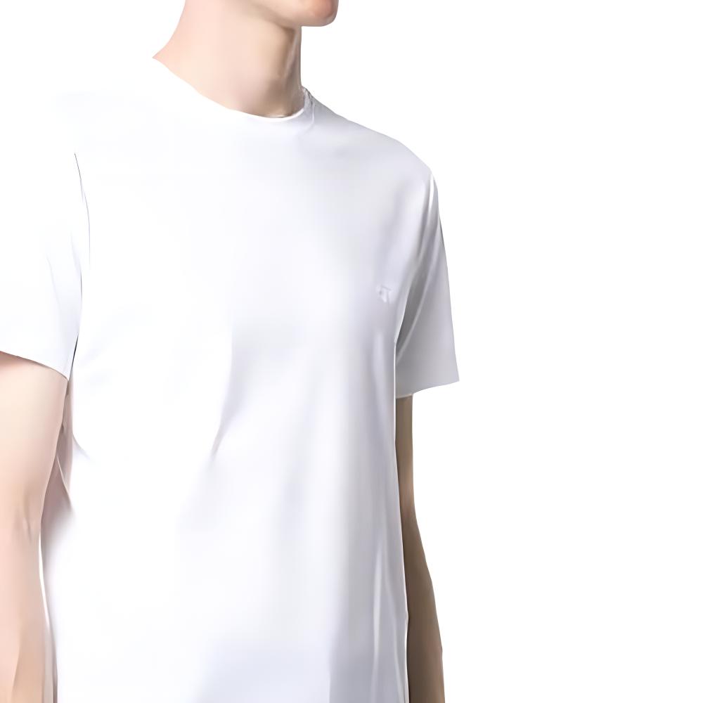 Purchase PRADA Clásica Camiseta Blanca Casual de Manga Corta y Cuello Redondo. DNA829-11CD-FO009-S-221