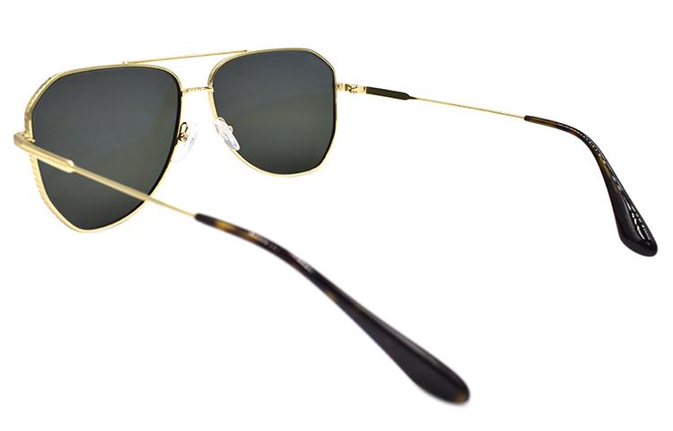 PRADA  Gold Pilot Polarized Sunglasses Metal Double Bridge Eyewear. SPR63X ZVN 03R 圖 3