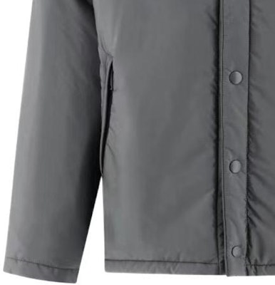 普拉达灰色棉质字母印花单排扣夹克外套. SGN9142-107L-FOSU8 Sizing 普拉达灰色棉质字母印花单排扣夹克外套. SGN9142-107L-FOSU8