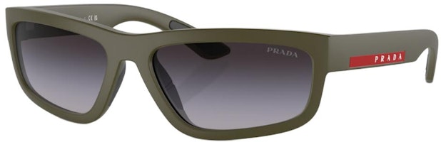 PRADA Irregular Green Sunglasses with Logo Design POIZON240621944 PRADA Irregular Green Sunglasses with Logo Design POIZON240621944