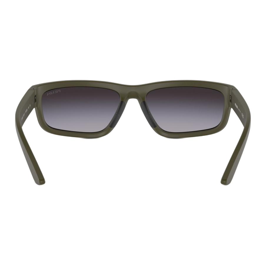 Purchase PRADA Cermin Mata Hijau Tidak Simetri dengan Rekaan Logo POIZON240621944