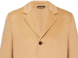 Details for PRADA 卡其色單排扣寬鬆長袖休閒大衣 UC404D-03H-F0040-S-182