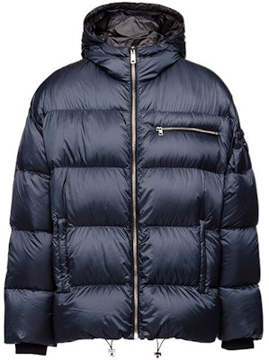 프라다 남색 후드 다운 재킷 겨울 보온 지퍼 핏 SGB475S202-1ID1-F0124 L Order 프라다 남색 후드 다운 재킷 겨울 보온 지퍼 핏 SGB475S202-1ID1-F0124 L