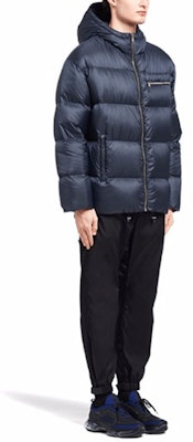 프라다 남색 후드 다운 재킷 겨울 보온 지퍼 핏 SGB475S202-1ID1-F0124 L Purchase 프라다 남색 후드 다운 재킷 겨울 보온 지퍼 핏 SGB475S202-1ID1-F0124 L