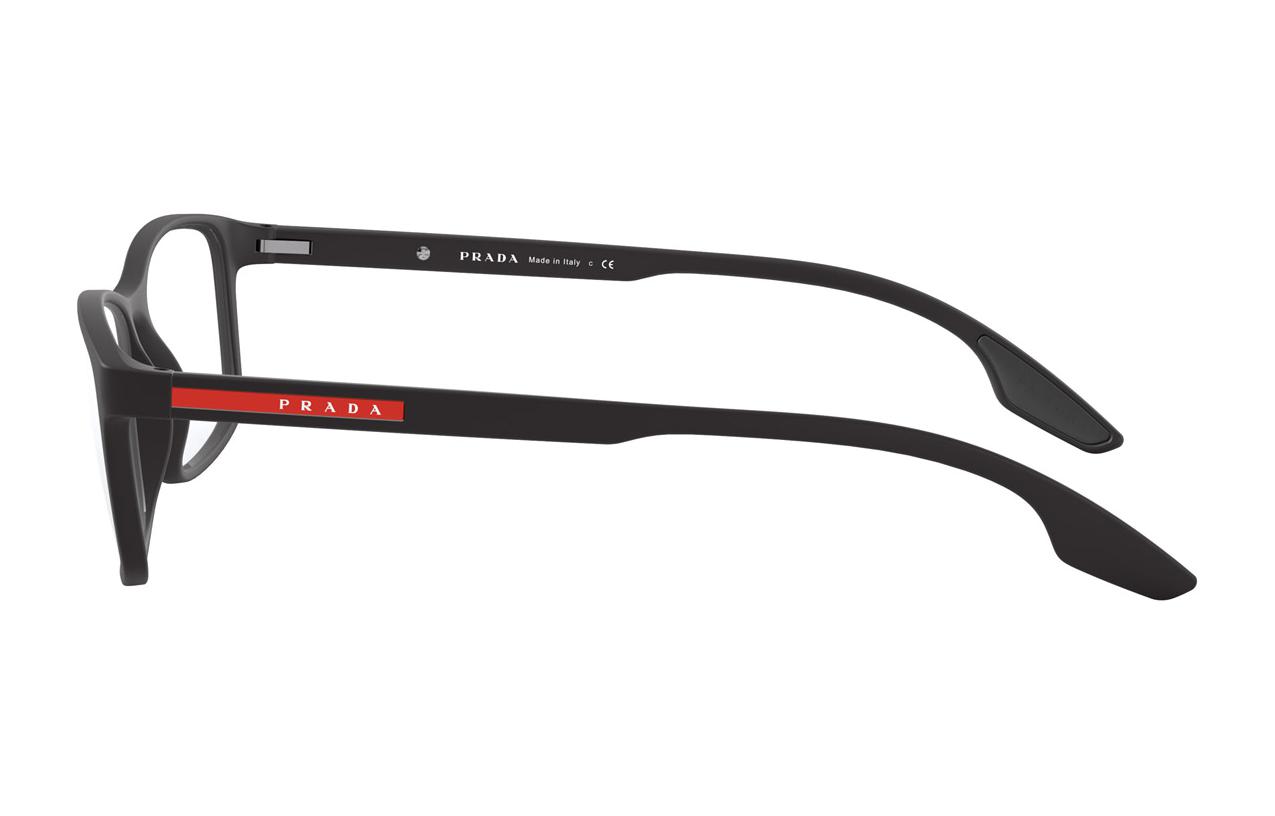 Shop PRADA  Rectangular Optical Glasses - Casual and Comfortable Frame. 0PR04MV-1BO1O1