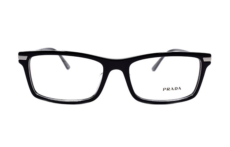 PRADA  Rectangular Optical Glasses Black - Modern Sophistication Series. VPR03YF-1AB-1O1 圖 2