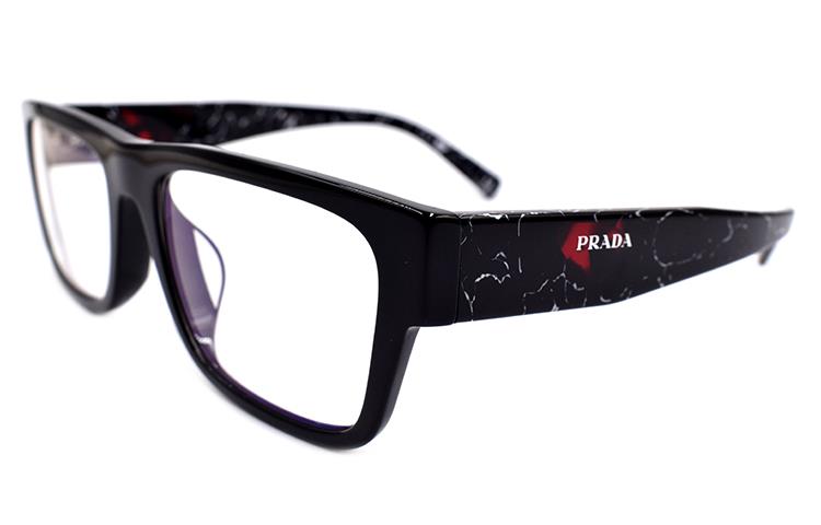 PRADA  Rectangular Sunglasses Black – Holiday Travel Edition. SPR28Y-F 1AB 08N 圖 4