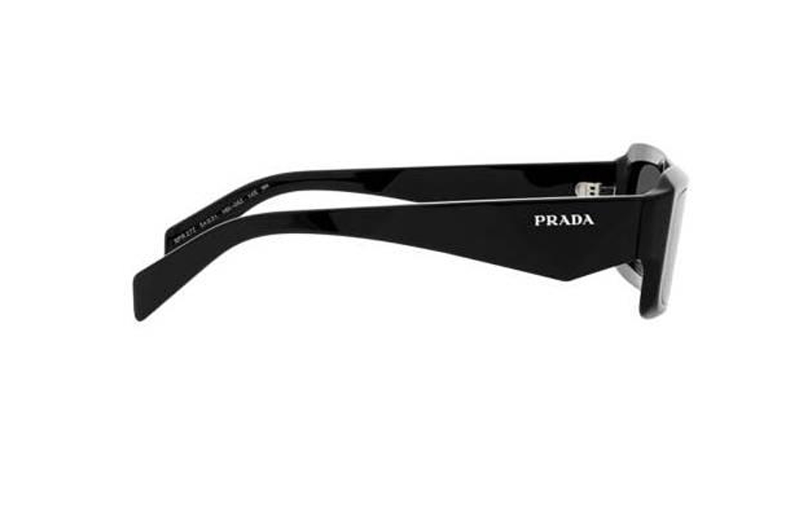 PRADA  Rectangular Sunglasses Black with Side Lettering Detail PR27ZS16K08Z 圖 5
