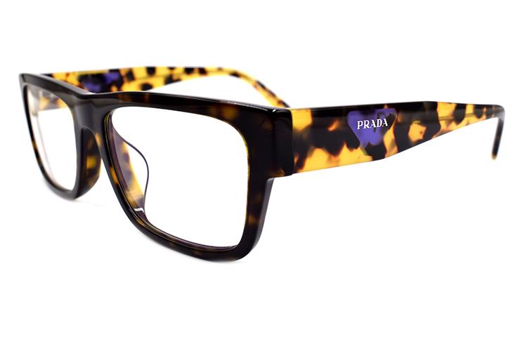 PRADA  Rectangular Sunglasses Tortoiseshell - Avant-Garde Holiday Edition. SPR28Y-F 2AU 08N 圖 4