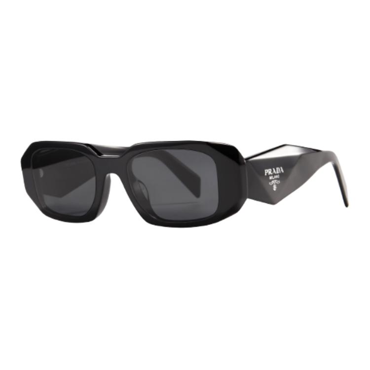 PRADA  Rectangular Sunglasses with Logo and Enamel Detail - Multicolor. 0PR17WSF 圖 3