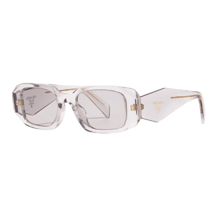 PRADA  Rectangular Sunglasses with Logo and Enamel Detail - Multicolor. 0PR17WSF 圖 6