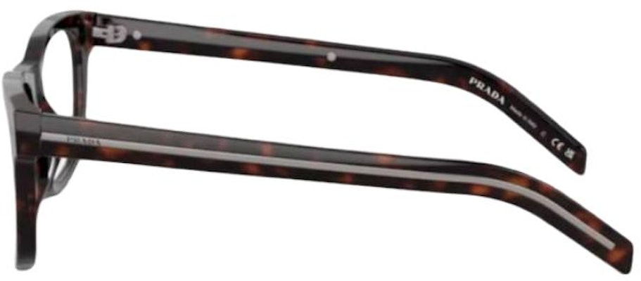 PRADA Gafas Ópticas Rectangulares en Carey con Detalle de Logo. POIZON240620265 Details for PRADA Gafas Ópticas Rectangulares en Carey con Detalle de Logo. POIZON240620265