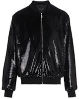 PRADA Sequin Long Sleeve Jacket Black SGB966-1Z9V-F0002-S-221 PRADA Sequin Long Sleeve Jacket Black SGB966-1Z9V-F0002-S-221